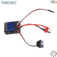 THNICKRJ Sensorless Motor ESC, Waterproof 5V/2A BEC Brushless ESC, Durable Short Wire 35A Remote Con