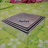 SQUARE PANS / SQUARE PANS 8CM HIGH