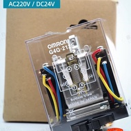 Omron Ratchet Relay Brand New Genuine G4Q-212S DC24 AC220 MM2XP
