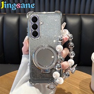 Jingsanc Glitter Protective Phone Case For Samsung Galaxy S26/S26+/S26 Plus/S26 Ultra Casing with Br