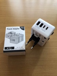 旅行轉插 充電器 USB Type-C & Type -A
