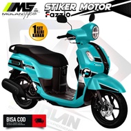 Decal Sticker Striping Variation Yamaha Fazzio 125 - Yamaha Fazzio Hybrid |Fazzio Decal - Fazzio Tri