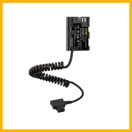 ZITAY D-TAP/ DC / Type C / RS2 / AC Power Adapter to LP-E6P Dummy Battery Compatible for Canon 5D2/5