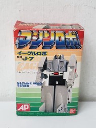 <不議價> 1986 Bandai 天威勇士 百變雄師 Gobots Machine Robo J-7 MR-25 F-15 Robo Figure Chogokin 超合金 (飾櫃中下架1)