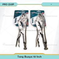 Pro-quip Round / Circle Iron Crocodile Pliers 10 Inch Chrome