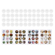 Simple Badges Button Maker Machine Button Part DIY Pin Badge Button Press Machine 48Pcs Button Part