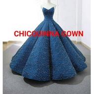 Pre order colour wedding dress gaun pengantin murah import new design