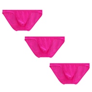 CMENIN BS 3Pcs ร้อนผ้าฝ้ายผู้ชายกางเกงในชายกางเกงสบายชุดชั้นใน Jockstrap ชุดชั้นในชายสั้น Swimmwear 