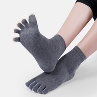 Mens Toe Socks Five Finger Separator Crew Socks Women Cotton Breathable Sport Running Socks