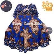 Promo Terbaru - Daster Payung Wanita Jumbo LD 130 3XL Motif Batik Raja Pola Terbaru / Baju Tidur San