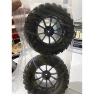 RC 1/10 HSP Monster Truck Big Tyre with Black Colour Sport Rim Set