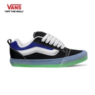 VANS KNU SKOOL - TRANSLUCENT BLACK/BLUE รองเท้าผ้าใบ ชาย หญิง
