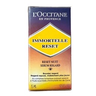 ถูกที่สุด L'Occitane Immortelle Overnight Reset Eye Serum 15ml เซรั่มบำรุงผิวรอบดวงตา ช่วยลดความหมอง