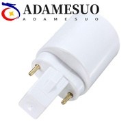 ADAMESUO Lamp Bases 110-240V Halogen Light G23 To E27 LED