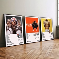 Central Cee British Rap Drill Canvas Poster Frameless Wall Art Bar Bedroom Study Decor