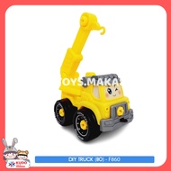DIY TOY CARS CONSTRUCTION ENGINEERING TOWER CRANE - F860