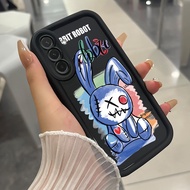 Casing hp for Samsung A36 5G A26 5G A56 5G Case Rabbit Pattern Trend Original Cartoon Silicone Phone