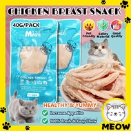 MEOW Pet Cat Dog Snack Cat Chicken Breast Boiled Chicken Small Breast Cat Food Makanan Kucing Cat Tr