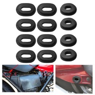 EDB* 12Pcs Motorcycle Accessories Fairings Side Cover Oval Grommets for ZJ125 CG125