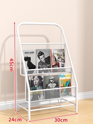 Exhibition Library Newspaper Magazine Display Stand