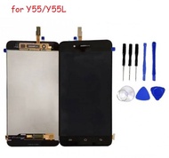 จอชุด LCD+Touch หน้าจอ+ทัช For Vivo Y55 Y55S Vivo1603 1610 งานมีคุณภาพ สีขาวดำ