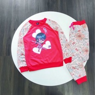 ✨{KidsClothing_ckB92}✨ SET LONG SLEEVE GAP KIDS SWEATSHIRT GIRL 4/6TAHUN-12/13 TAHUN
