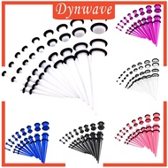 [Dynwave] 18 Pieces Ear Gauges Stretching Kit Taper 14G-00G Expanders Piercings Jewelry