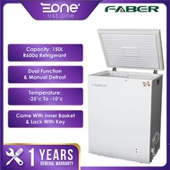 Faber 150L Dual Function Chest Freezer Fridge FZ-F178 (N) | FZ-F178 | FZ-F178(N) | FZF178 | Peti Sejuk | Peti Beku