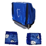 01 TV Cover 21 INCH TO 24 INCH Hellokitty Motif Color biru