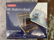 藝城美術~英國 DERWENT 德爾文 Watercolour水性色鉛筆精緻木盒裝48色#0758