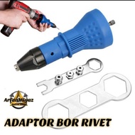 Rivet Drill Adapter Rivet Pliers Rivet Connector Converter Drill Rivet Gun Adapter Rivet Pliers