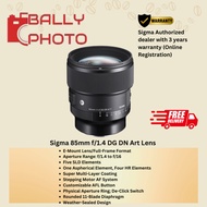 Sigma 85mm f/1.4 DG DN Art Lens