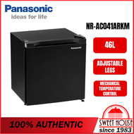 PANASONIC 46L MINIBAR FRIDGE SEPARATE CHILLER COMPARTMENT ADJUSTABLE LEGS NR-AC041ARKM
