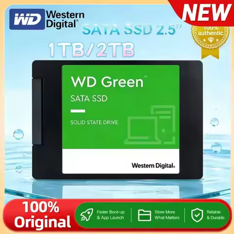 Western Digital WD Green 250GB 1TB 2TB SATA SSD 2.5" SATA3 Internal Solid State Disk For Notebook De