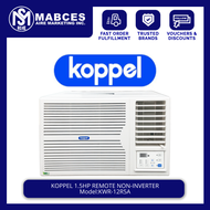 Koppel 1.5HP Remote Window Type Non Inverter Aircon KWR-12R5A