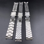 New 316L Solid Stainless Steel Jubilee Bracelet Curved End Watch Band for Seiko SKX007 SKX009 SKX011 Luxury Men Watch Strap Accessories 18 19 20 21 22 23 24 26 28 30mm