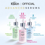 [Kskin Official] Advanced Serums (Anti-Aging/Hyaluronic/Balanced) | All Skin Types | Bead Formula