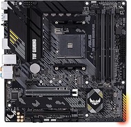 ASUS TUF Gaming B550M-PLUS, AMD B550 (Ryzen AM4) Micro ATX Motherboard (PCIe 4.0, Dual M.2, 10 DrMOS