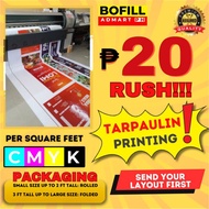 RUSH!! TARPAULIN PRINTING