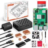 RasTech for Raspberry Pi 5 8GB Starter Kit with Pi5 8gb Board,64GB SD Card,27W 5.1V 5A Power Supply,