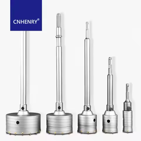 SDS Plus Wall Hole Saw Drill Bit Concrete Hole Saw with Round Shaft 30-160mm Hole Cutter Concrete Ce