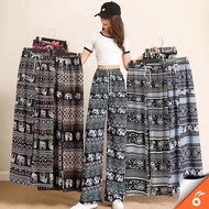 0617 ZELLA Seluar Panjang Batik Gajah Thailand Longgar, Kain Sejuk, Sesuai sebagai Seluar Tidur