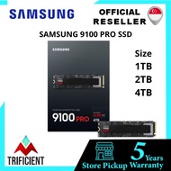 Samsung 9100 PRO, PCIe 5.0, NVMe M.2 SSD 1TB| 2TB| 4TB
