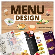 Menu Design Services (Servis Desain Menu) 菜单设计