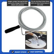 🔥 Drain Cleaning Spring 3M Flexible Clear Clogged Sink Pipe Holes Spring Pembersihan Sinki Bersih Lubang Paip Sumbat