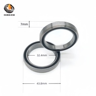 1PCS Bicycle General Headset Bearing 45 /45 Angular Contact Ball Bearings MH-P15 32.4X43.8X7mm MH-P1