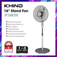 KHIND 16" STAND FAN SF1682SE / Kipas Berdiri Murah SF1682 SE Kipas Stand
