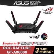 ASUS ROG Rapture GT-AX6000 Dual-Band High-Efficiency WiFi 6 802.11ax Gaming Router with Triple-Level