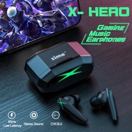 【Low Latency】Zime X-hero Earphone Gaming TWS Bluetooth Earphone Wireless Earphone Ultra Low Latency 
