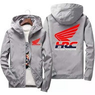 New Spring Autumn Honda HRC Motorcycle Racing Zipper Jacket Men Women Windproof Jacket Casual Fashio